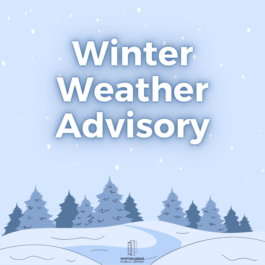 Due to expected severe weather and hazardous travel conditions, the library will be closed on Friday, January 12.
 
Please check the website (mgpl.org) for updates on Saturday hours.