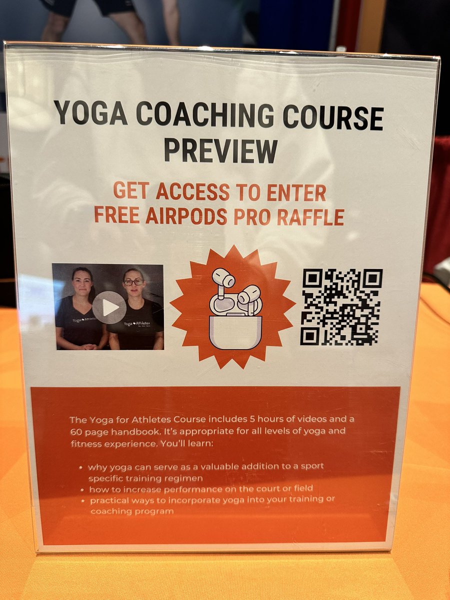 Stop by booth 601 for a chance to win a set of AirPods Pro! @thsbca #thsbca