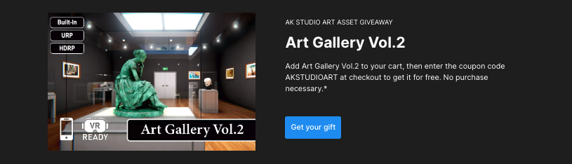 Kan_Kikuchi's tweet photo. Unity Asset Store恒例のパブリッシャー丸ごとセール、今回はAK STUDIO ARTのリアルな3Dモデルアセット全品半額!
https://t.co/z2DygVEe0L
さらにクーポンコード(GREENWORKS)を入力すると↓のアセットが無料で貰えちゃいます!
https://t.co/2DrpSePb46
#Unity #Assetstore #AssetStoreJP https://t.co/KmAmwV3EhD