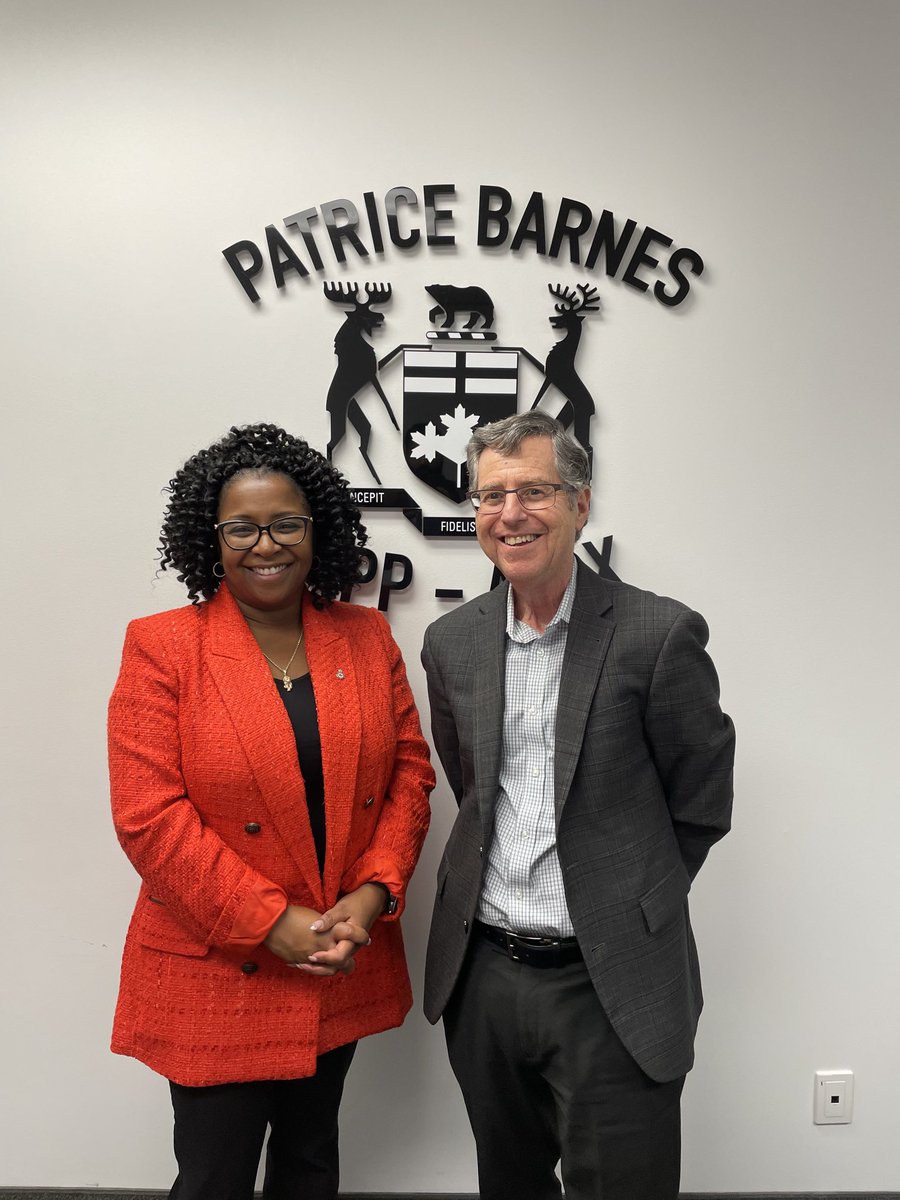 ⁦@HabitatGTA⁩ is very pleased to meet with ⁦@MPPBarnesAjax⁩ & talk about how we can partner to provide #affordablehousing in Ajax & across the GTA! A strong suggestion: Extend the HST/GST relief for purpose built rentals to nonprofit affordable home ownership units.