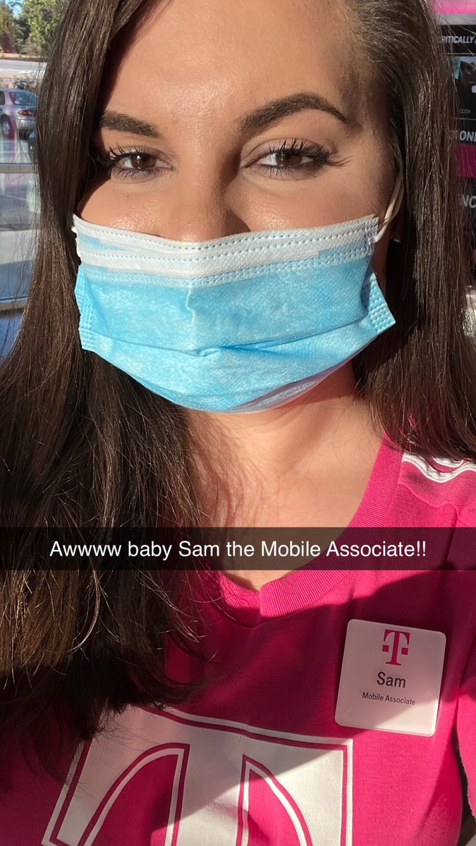 Came across this photo of me back when I was a Mobile Associate in 2021 so much has changed and I have grown so much! Can’t wait to see what 2024 holds in store for me here. 💗