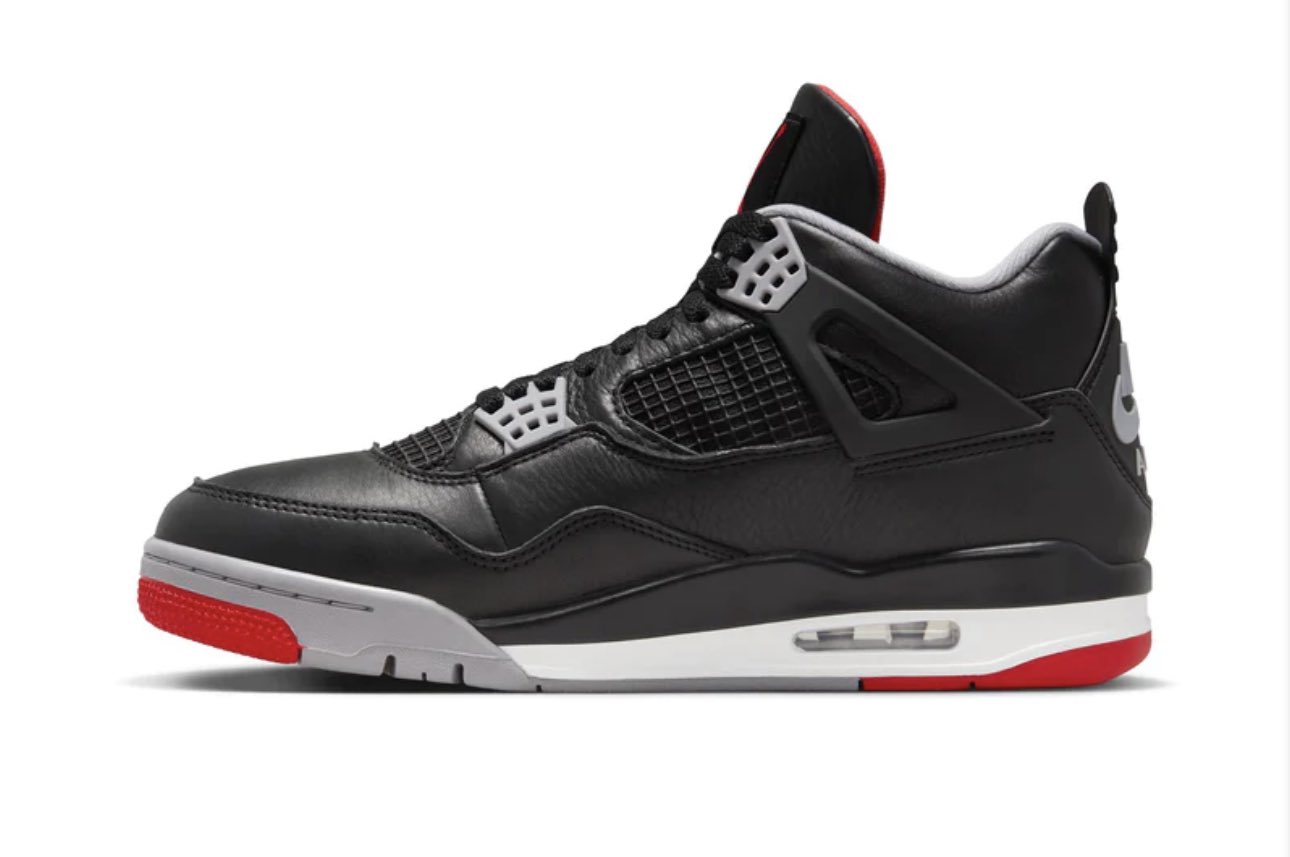 Jordan bred 4 raffle on sale