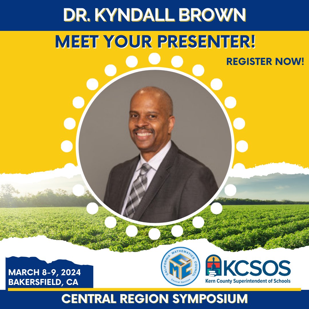 🌟 Ready to unleash the power of student thinking? Join @kyndallab at the CMC Central Symposium! 📅 Save the Date: March 8-9 📍 Location: Bakersfield, CA 🔗 Explore our exciting program and reserve your spot! tinyurl.com/CMCCentral24 #cmcmath #iTeachMath #MTBoS