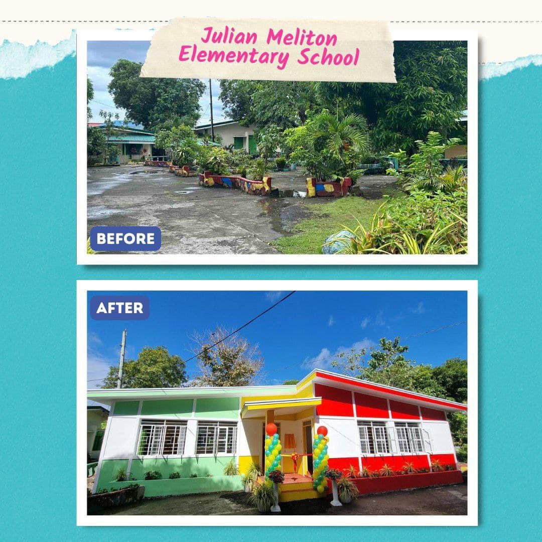 raffymagno's tweet photo. A two-classroom schoolbuilding of @angatbuhay_ph - complete with all the amenities - comfort room, fixtures, blackboard, books, school supplies, art materials does not cost more than P1.6M. 

Far from the prevailing contract prices. Good governance is the 🔑.#AngatBayanihan 🇵🇭 https://t.co/PFGKP2pIgU