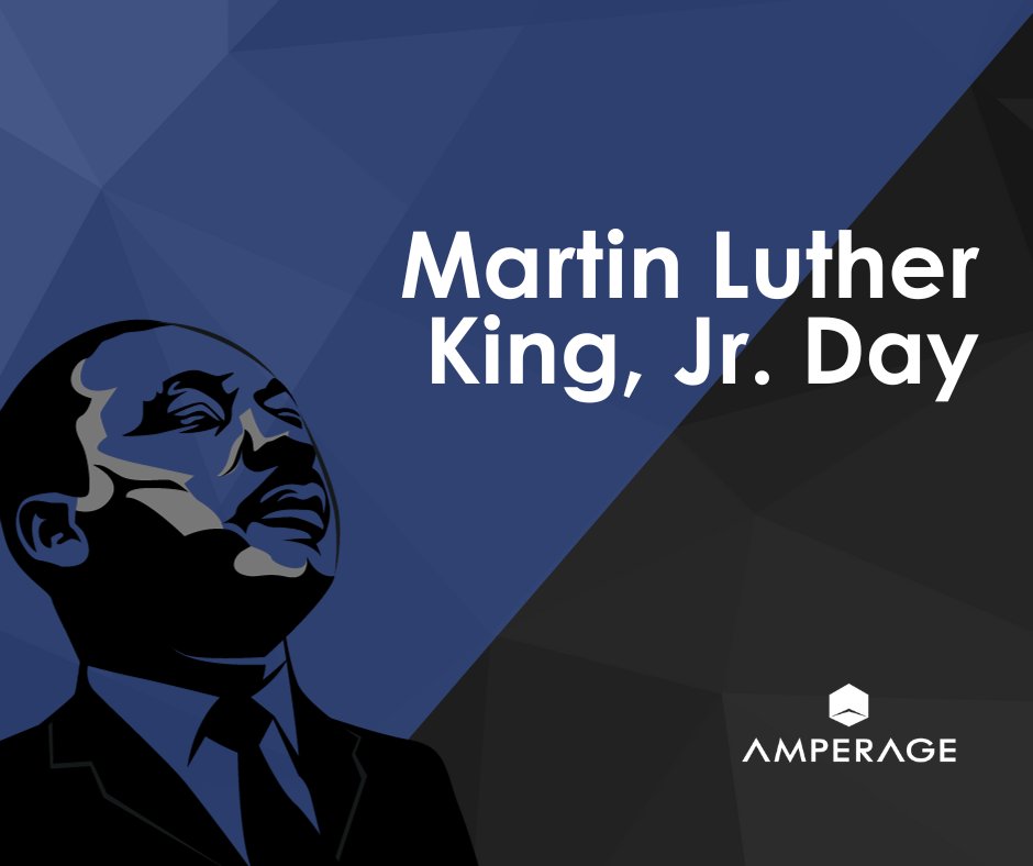 AMPERAGE will be closed on Monday, January 15th, 2024, in observance of Martin Luther King Jr. Day.