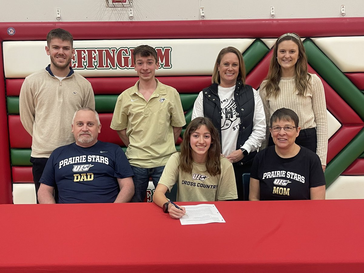 repkingtrep33's tweet photo. Congrats to Effinghams Audrey Wagoner on signing with UIS-Springfield to continue her XC Career @ the next level!
Good luck to Audrey as she becomes a #PrairieStar https://t.co/EzLJ8z6HRJ