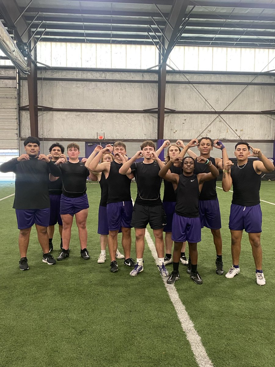 Winners of the tug of war competition today! Studs