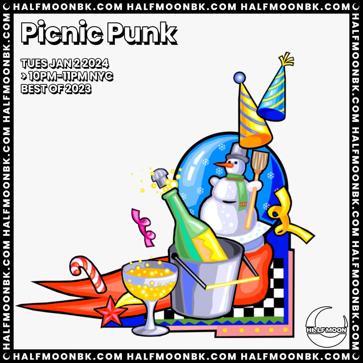 January's Picnic Punk on <a href="/halfmoonbk/">Half Moon</a> - Some of my fav releases of 2023 :) 
soundcloud.com/halfmoonbk/pic…