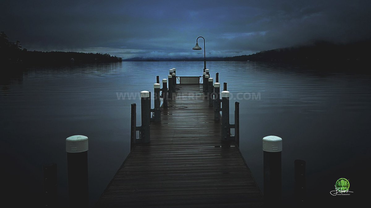 Moody day on #LakeGeorge.