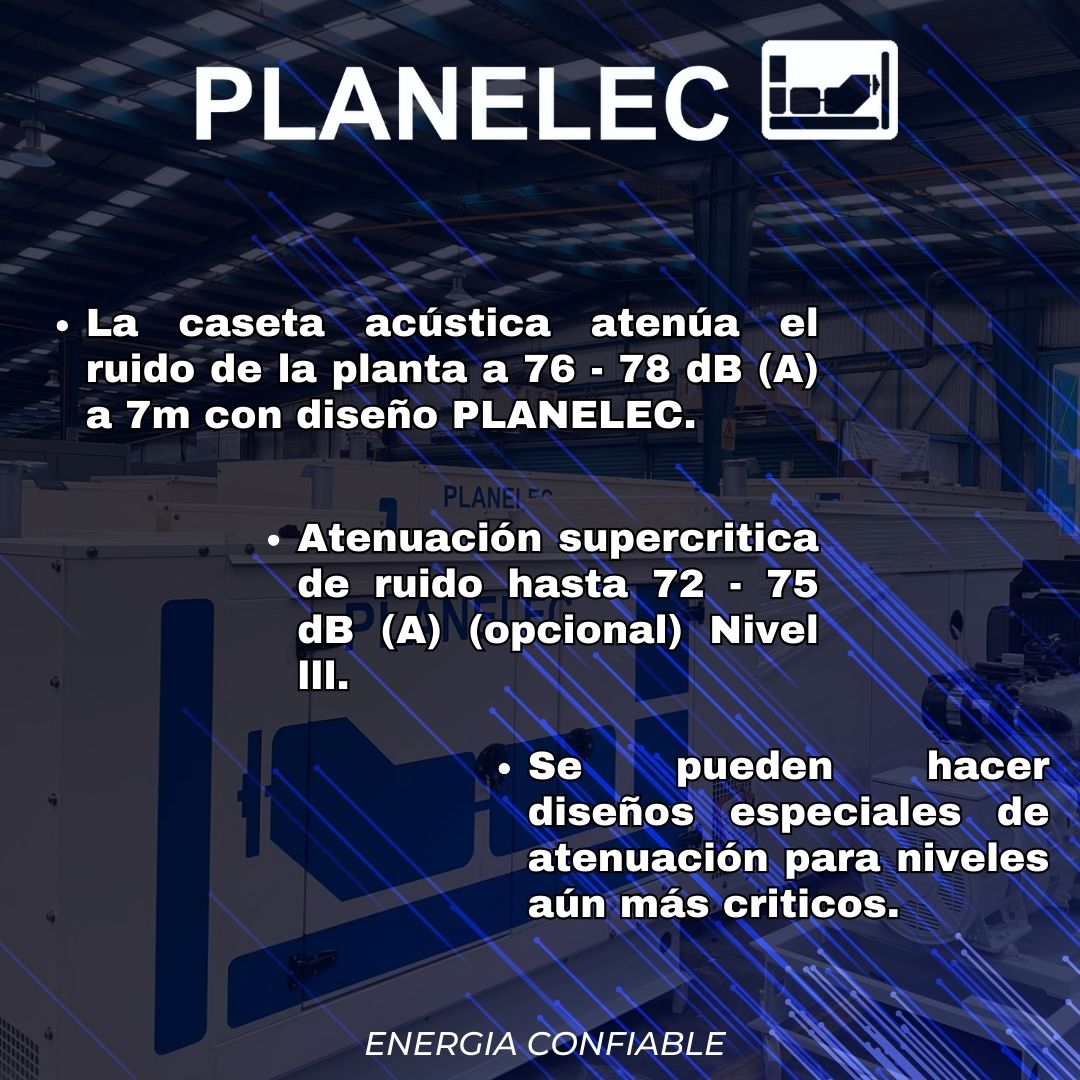 ¡Que no te afecte el ruido! Las mejores casetas acústicas las puedes conseguir con nosotros. 

#plantaelectrica #planelec #Energia #generador  #electricidad