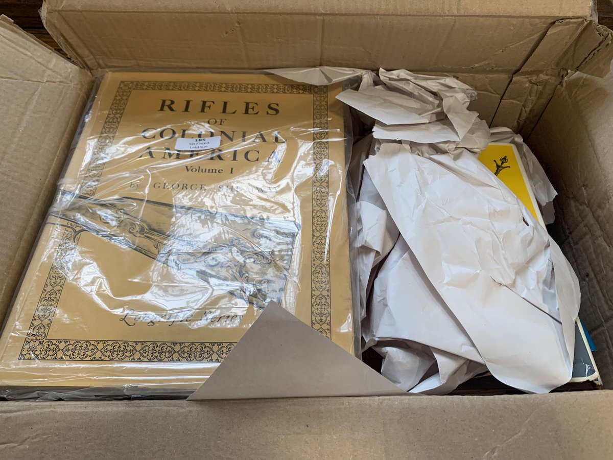 I’ve had enough of the shocking service provided by the majority of auctioneers. Charged £40 for P&P of this parcel. The contents were books costing £1700. A flimsy box with NO padding and insufficient tape. Actual cost of posting £10. Appalling @whpeacock1901 @southamsgunsale