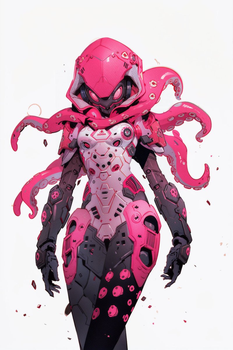 opabiniadrill's tweet image. Octopus Girl (Another Style)
nijijourney + StableDiffusion i2i