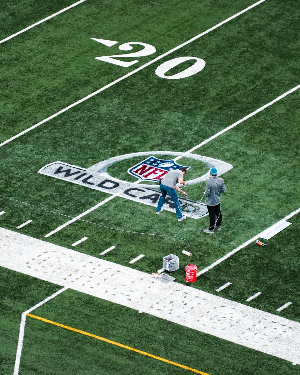 fordfield's tweet photo. It’s happening…

#SuperWildCard | #NFLPlayoffs | #AllGrit https://t.co/yTgxEHdABq