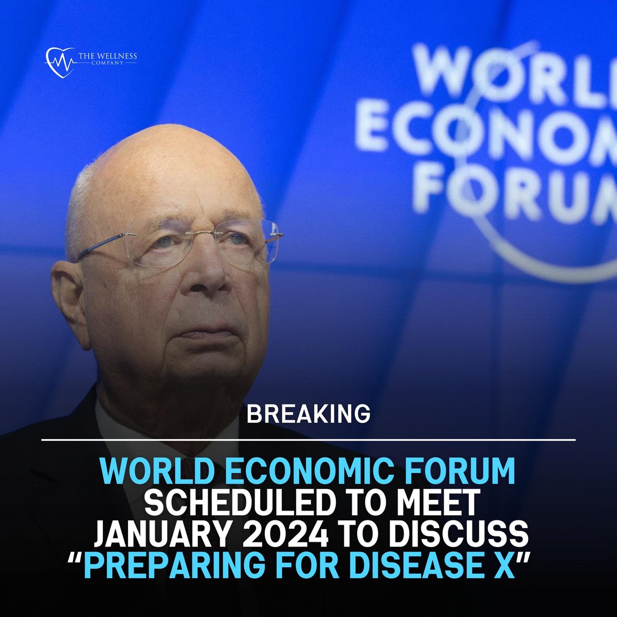 twc_health's tweet photo. 📅 SAVE THE DATE 📅
World Economic Forum is planning for “Disease X” 👀
https://t.co/yyJr64I7OA
#prepping #markyourcalendar #diseaseX #plandemic #importantmeeting #wholied #medicalemergencykit https://t.co/sTVar1gNC4