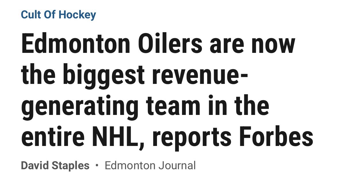 OilerAnalytics's tweet photo. Goodbye Toronto, your place at the top no longer exists, it was only a matter of time before we conquered you https://t.co/thwfb3PK6p