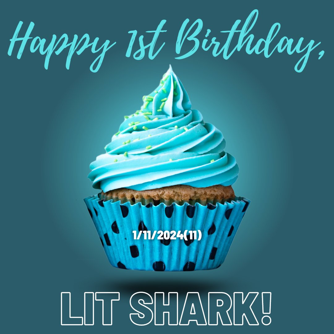 LitSharkMag's tweet photo. We can't believe it's been a year already! Happy Birthday to Lit Shark and all that's been accomplished so far... and Happy Birthday to Lit Shark and all that is to come in 2024. 💙🦈

#WritingCommunity #PoetryCommunity #LitShark #SubmissionsOpen https://t.co/GXbBHYIuLr