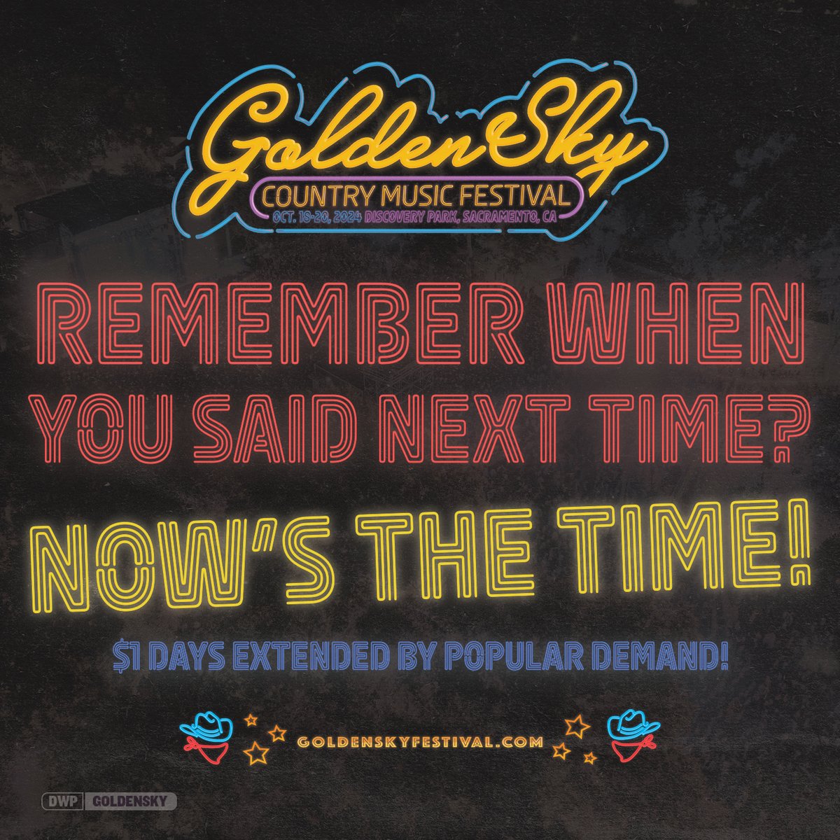 We got news! You asked for more time and the team came through. Dollar Days are extended—act fast before it’s gone! $1 down is all it takes to join the country party. Head to bit.ly/gsdolladays now! 💃 #DWPDollarDays #DollarDaysExtended