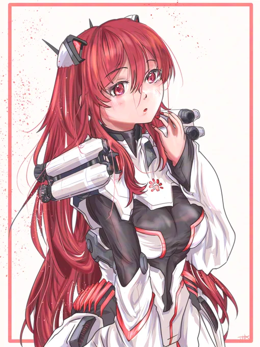 落書き しまながし〜さんのエアちゃんverSOL644  色々ツールとか塗りとか試してみるなど #AC6