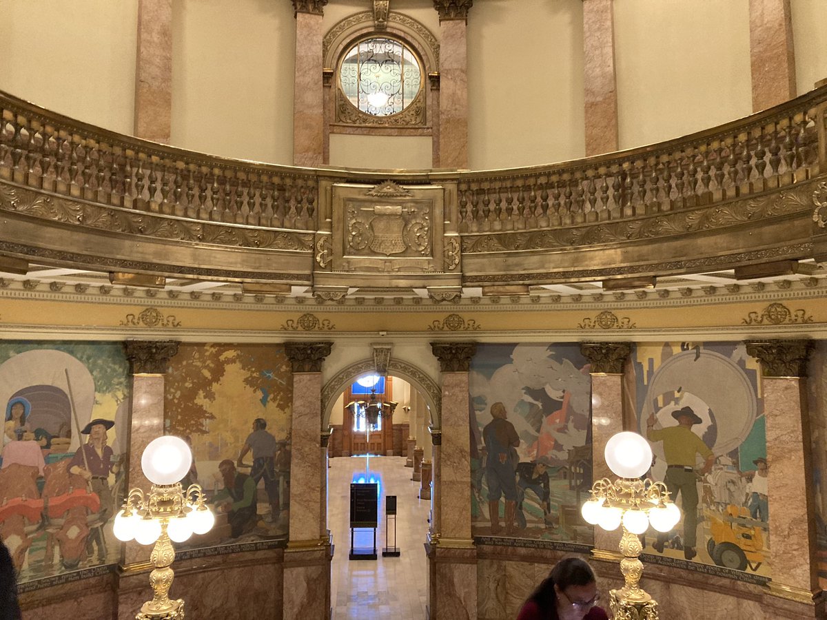 It was such a great experience to visit the Colorado Capitol for the first time! The building is enormous and full of beautiful artwork. I can’t wait to share my experience with you all! 

-Leslie Sarabia
