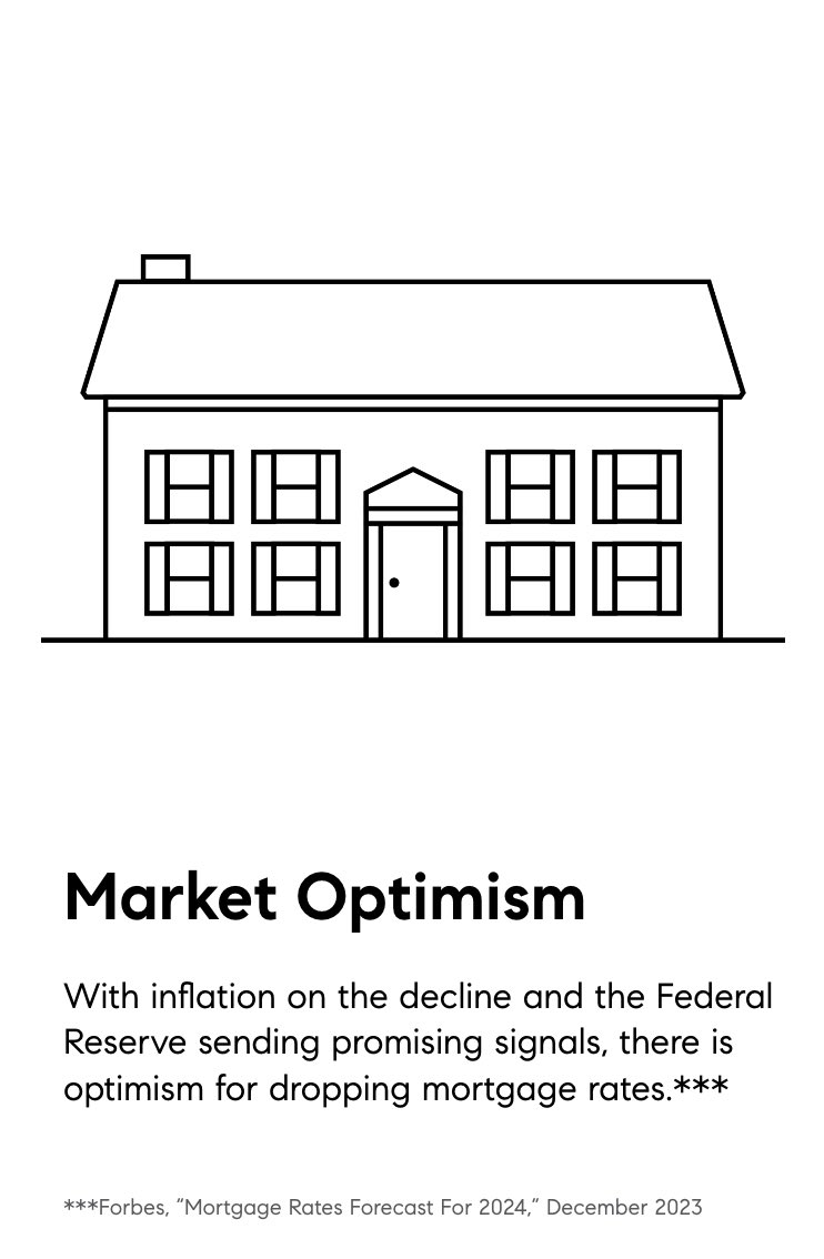 Homeswith_J's tweet photo. There are positive signals indicating a stronger housing market in 2024.

Are you ready to embrace this opportunity in the upcoming year?

Start exploring the possibilities that lie ahead!

📲206-817-4886
⌨️ Justen.davila@compass.com 

#RealEstate #Florida #Orlando #Housing https://t.co/T7xeF7fkeO