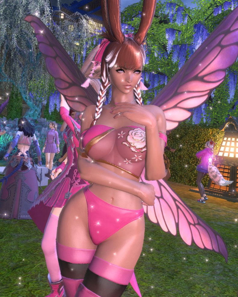 PartyBun_XIV's tweet photo. ngl pink night is pretty great https://t.co/QccAPeV5MV