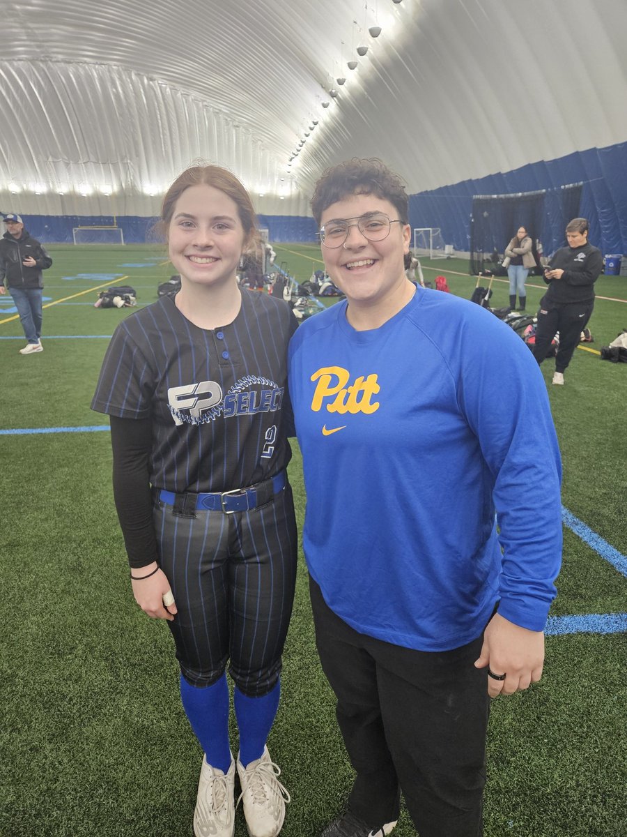 KeiraBrogan2026's tweet photo. Awesome camp with @Pitt_SB and #pittlegend, coach @gZeremenko21. Nervous for my first camp, but it was an amazing day with girls from all over the country. Learned a lot about myself. Thanks for all the advice, it's gonna be an exciting journey. @PITTcoachallard @FPSelect16U https://t.co/NJygJRFt8q