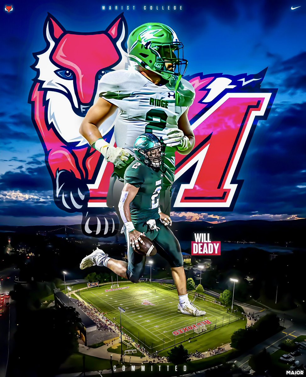 WillDeady's tweet image. Extremely blessed to announce my verbal commitment to Marist College! Thank you to my family and friends for all the love and support, as well as the Marist Coaching staff for believing in me! 100% committed
@Marist_Fball
@CoachMWillis
@CoachTJWeyl
@Coach_Suta