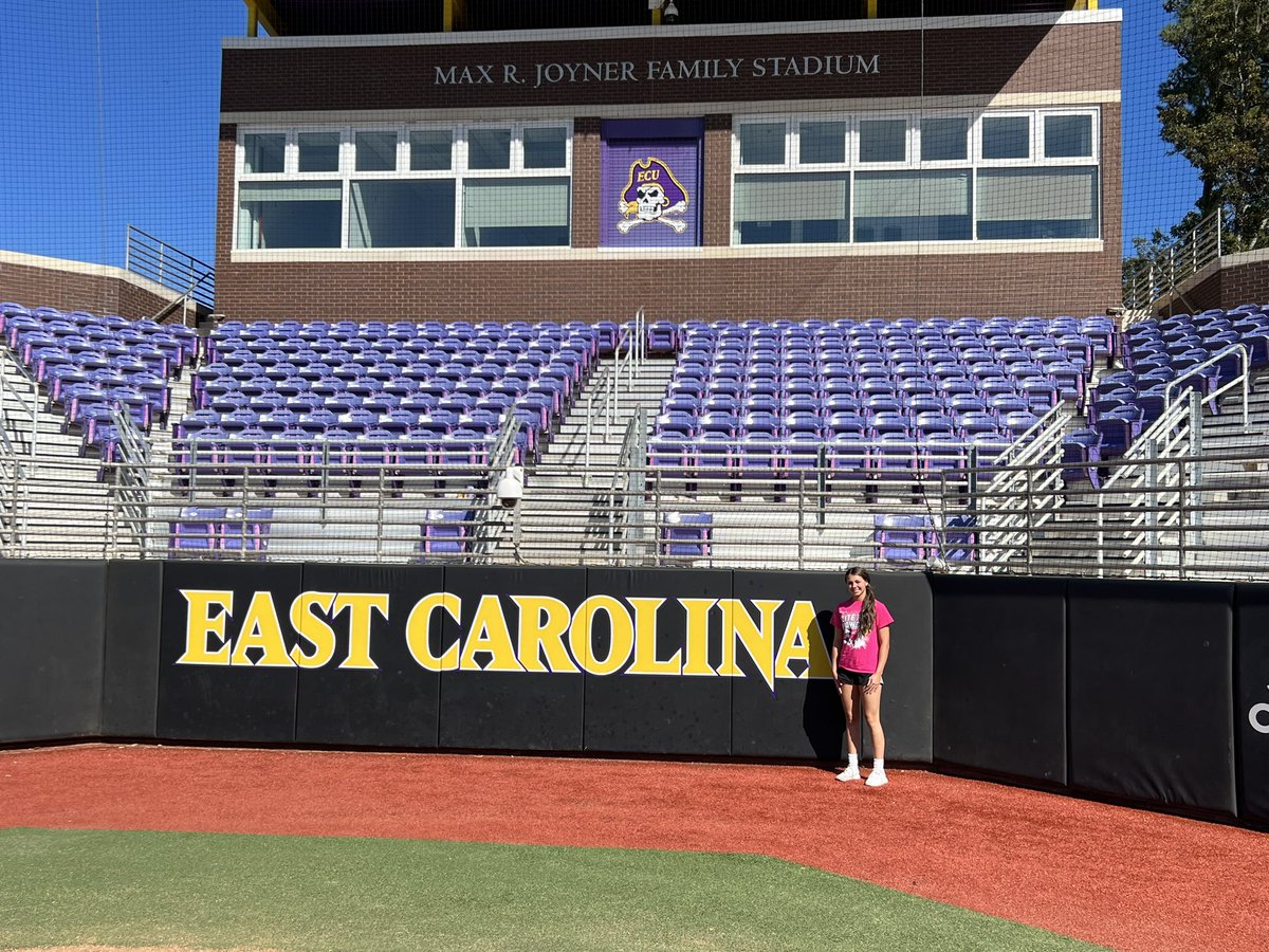 ECU BOUND! GO PIRATES!! 💜💛 <a href="/ShaneWinkler/">Shane Winkler</a> <a href="/kianarae20/">Kiana Quolas</a> <a href="/jennacone/">Jenna Cone</a>
