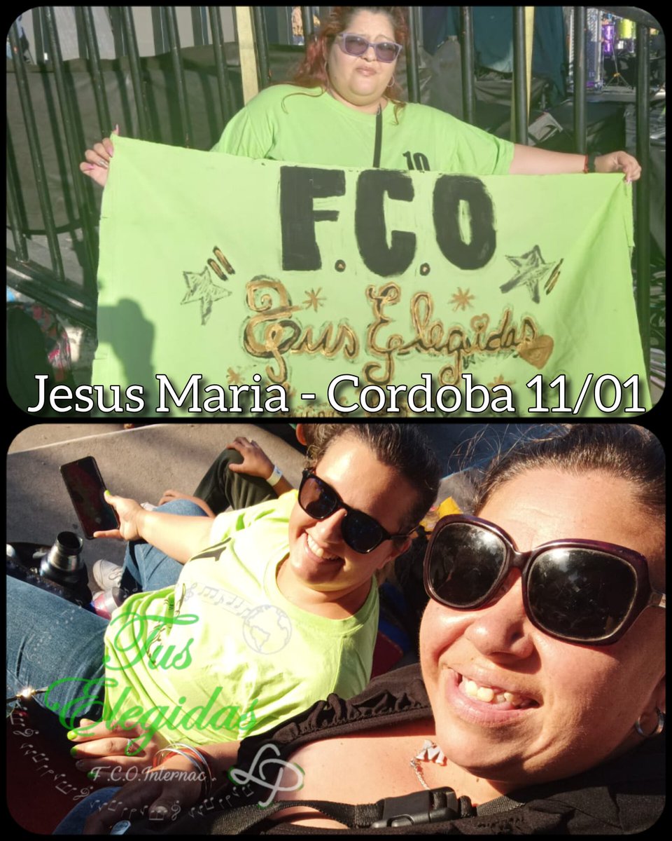 FCOI TusElegidas ✋💚 tweet media