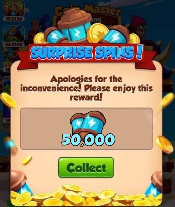 Coin Master Bonus  
1- Comment ( Ok )  
2- Like 👍
3- Collect Here: bit.ly/FreeSpins299K