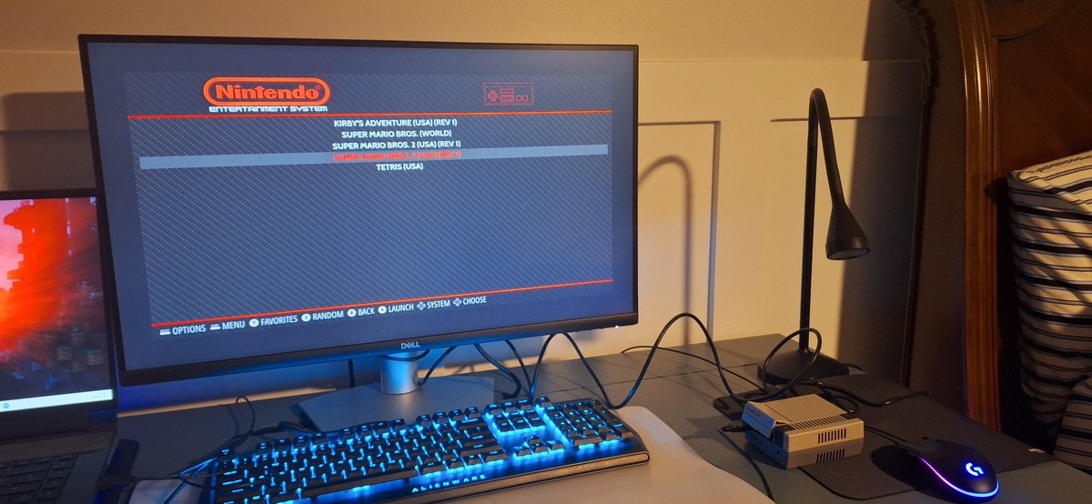 FarLostBrand's tweet photo. See I could have made progress on the video buuuut converting my raspberry pi into an emulator is a lot more fun xD https://t.co/6EXINK4ARl