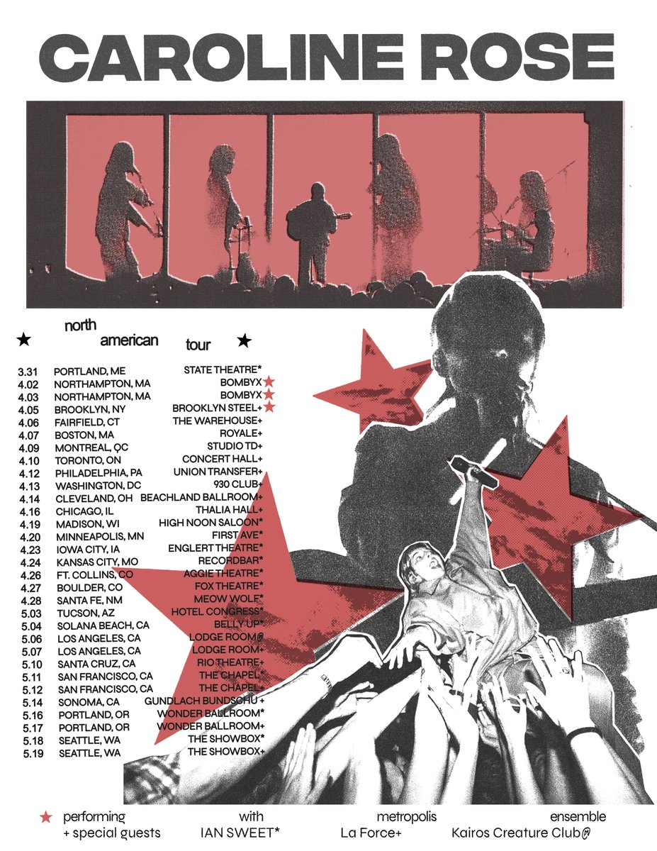 La Force (@laforceband) on Twitter photo About to hitch my star to this beautiful star <a href="/CarolineRoseFM/">caroline rose</a> ⭐️ USA bound!
Tickets on sale now: laforceband.com/tour-dates About to hitch my star to this beautiful star <a href="/CarolineRoseFM/">caroline rose</a> ⭐️ USA bound!
Tickets on sale now: laforceband.com/tour-dates
