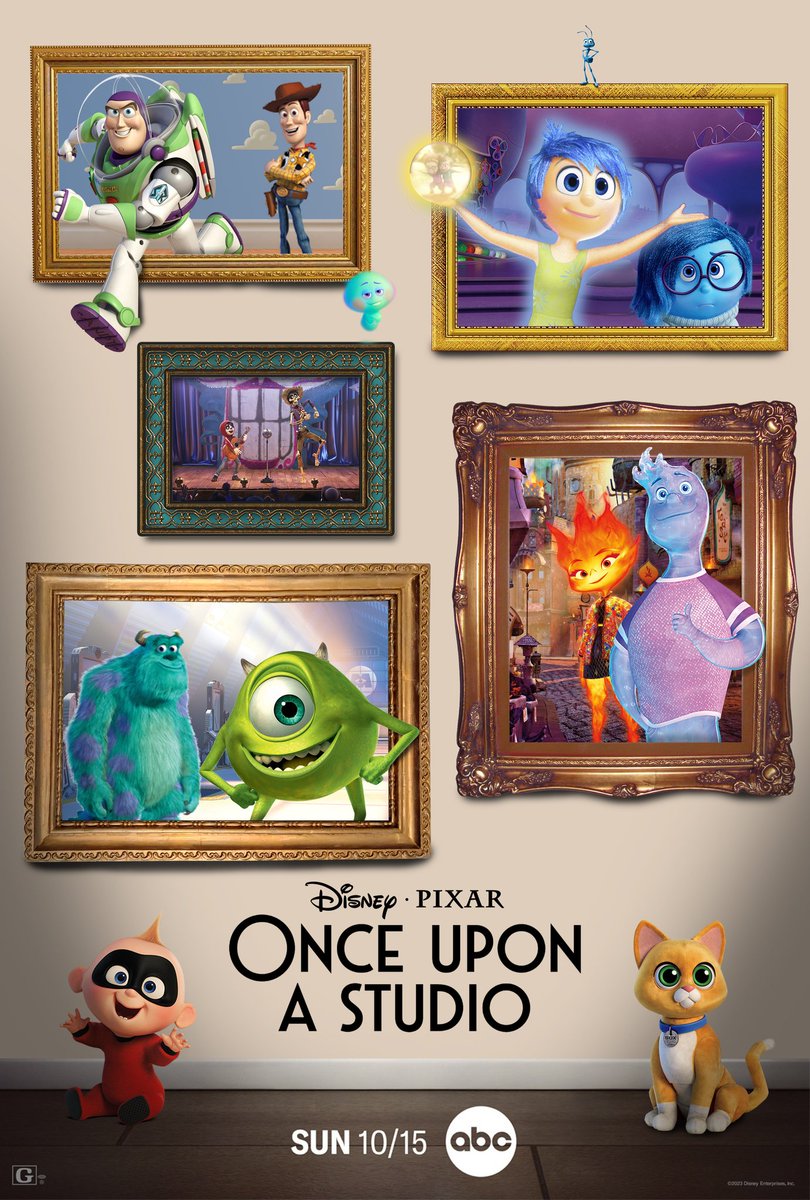 What if Pixar makes their Once Upon A Studio short #InsideOut #ABugsLife #Soul #ToyStory #MonstersInc #Elemental #Lightyear #TheIncredibles #Coco #Edit #OnceUponAStudio