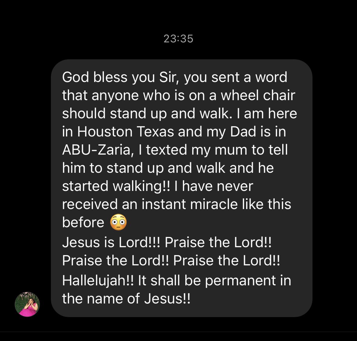 DunsinOyekan's tweet photo. I just had to post this!!! GLORY TO JESUS FOREVEMORE!! 

See you tomorrow https://t.co/JzDbRbBNbo
