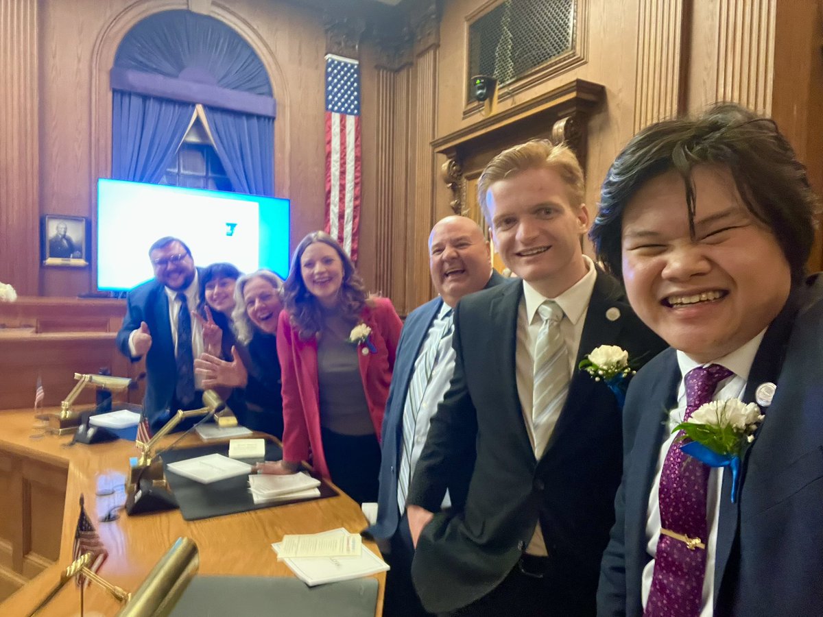 justin4medford's tweet photo. Congratulations to all on a great inauguration!

With our team’s diversity of perspective and shared drive to serve, I’m more optimistic than ever about the work we can do together to deliver on our ambitious reforms and unlock Medford’s great potential for all our residents! https://t.co/kh8v3n5dD1