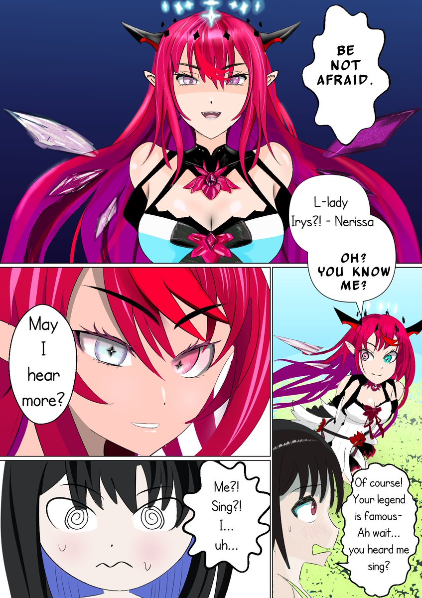ChanBebe5's tweet photo. #RavenCrafts #holoENLore #holoAdvent #IRySart
Nerrisa Story Part 1
(1/2)
Reupload** https://t.co/4LQTRtAIt3