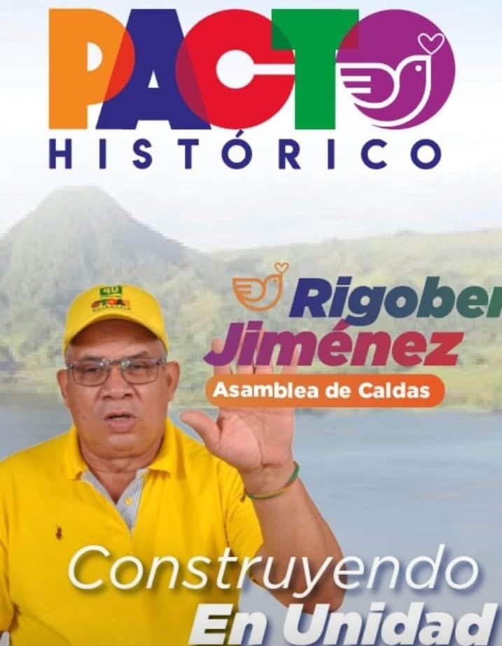 BecerraGabo's tweet photo. Que triste noticia la partida de Rigoberto, toda la vida atento y comprometido con la lucha, su militancia y el proceso de cambio. A su familia y compañeros del partido @notipaco y la @UP_Colombia en Caldas un abrazo fuerte. https://t.co/YjQlC2ZsPs