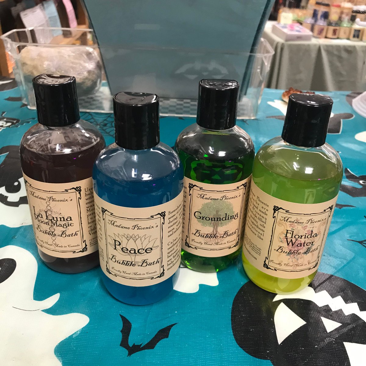 thehermitslamp's tweet image. It's bubble bath season. Check out the line up of amazing @themadamephoenix #bubblebaths that just arrived. Snag them before they fly off the shelf -0 online or in person. 
-
Looking for one we did not get in yet? Let is know in the comments.
#SpiritualBath #BathWitch #BathSeason