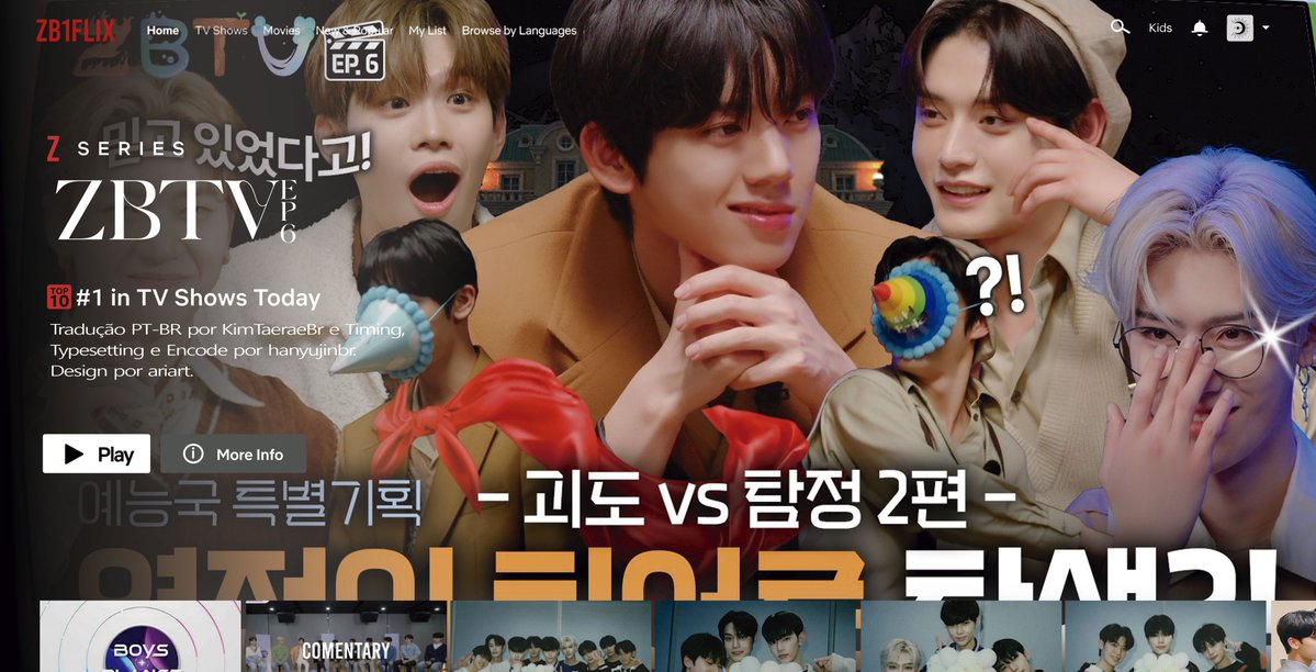 ZB1FLIX's tweet photo. [LEGENDADO PT-BR]
ZBTV: EPISÓDIO 6

DRIVE: https://t.co/Af4nhomi7h
CARRD: https://t.co/0selnWaV2A
#ZB1 #ZEROBASEONE #제로베이스원 https://t.co/yJ56InmKif