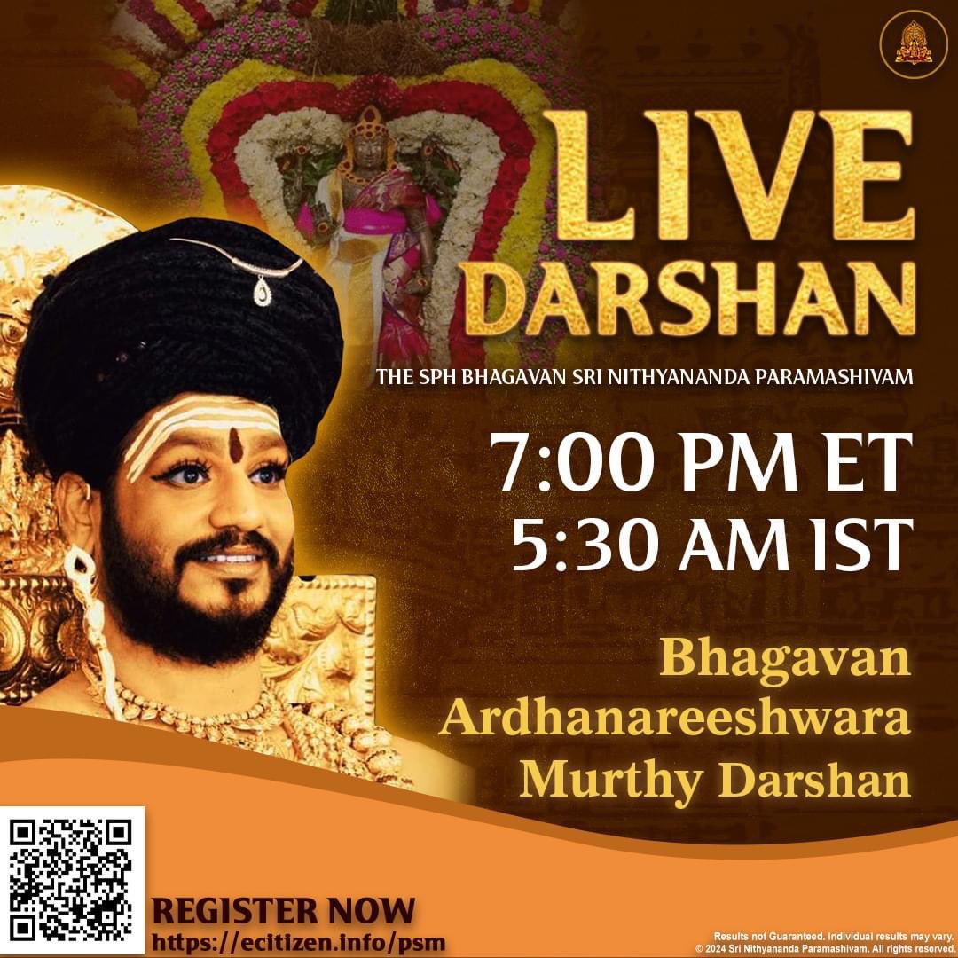 Ready for deep inner healing? Liberate yourself from self-imposed patterns and addictions. Express YOUR authentic self boldly! Join Paramshivoham by the SPH @srinithyananda NOW! #InnerHealing #BoldExpression ecitizen.info/psm