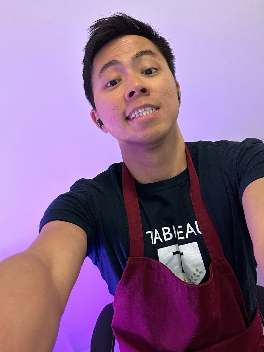 KevinWee90's tweet photo. Data viz by day, making dish by night! Just finished my very first @TableauPublic User Group #TPUG presentation today. I had a blast doing so, and have learnt lots in the process.
Gonna get back to living like a normie for a while before the next gig! 😘
#Datafam story https://t.co/1KhwW549Xo