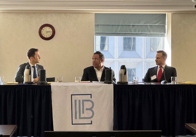 Just wrapped up our Orientation Conference! A highlight was a fascinating conversation with <a href="/USOCC/">OCC</a> National Bank Examiner William Luke &amp; <a href="/NewYorkFed/">New York Fed</a> Supervisory Manager William Hilton about the examination process. Big thanks to <a href="/sullcrom/">Sullivan & Cromwell</a> for sponsoring and hosting the event!