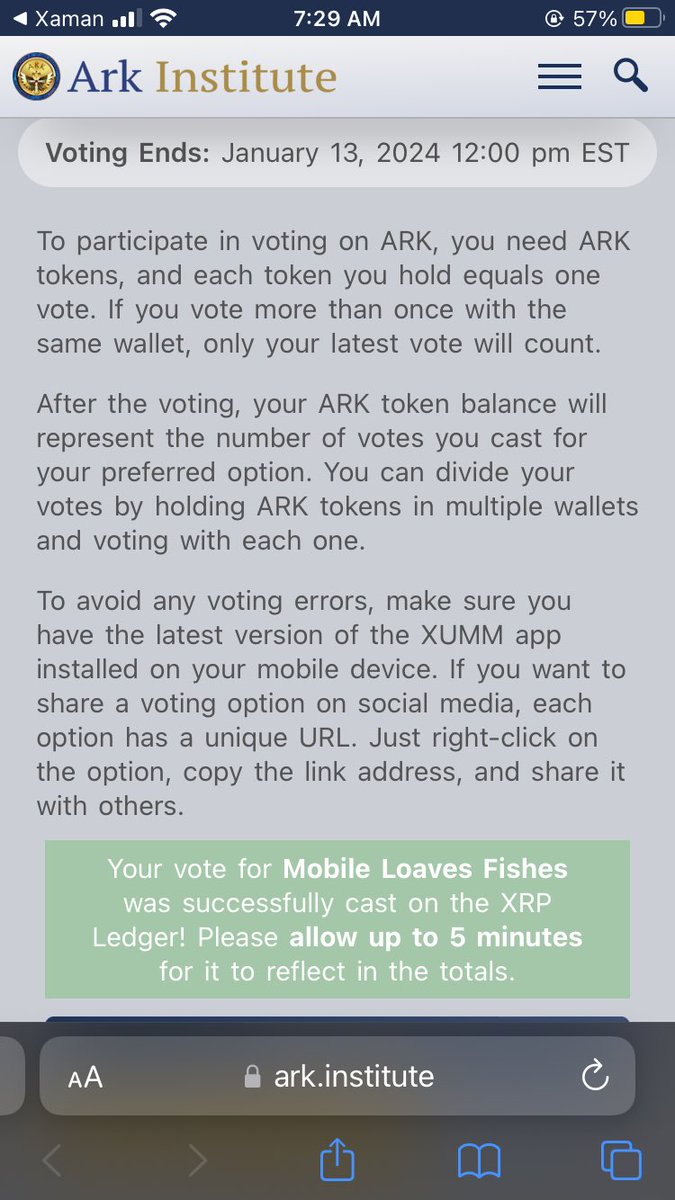 StepsToChrist_'s tweet photo. Done ✅ Voting
ARK has effectively solved the economic disincentives of charitable giving. From an intellectual standpoint (breaking laws of economics), it’s a revolutionary project." - Drew Ankney
👉@ARKofTheReaper https://t.co/Lp7N2oeDFR
