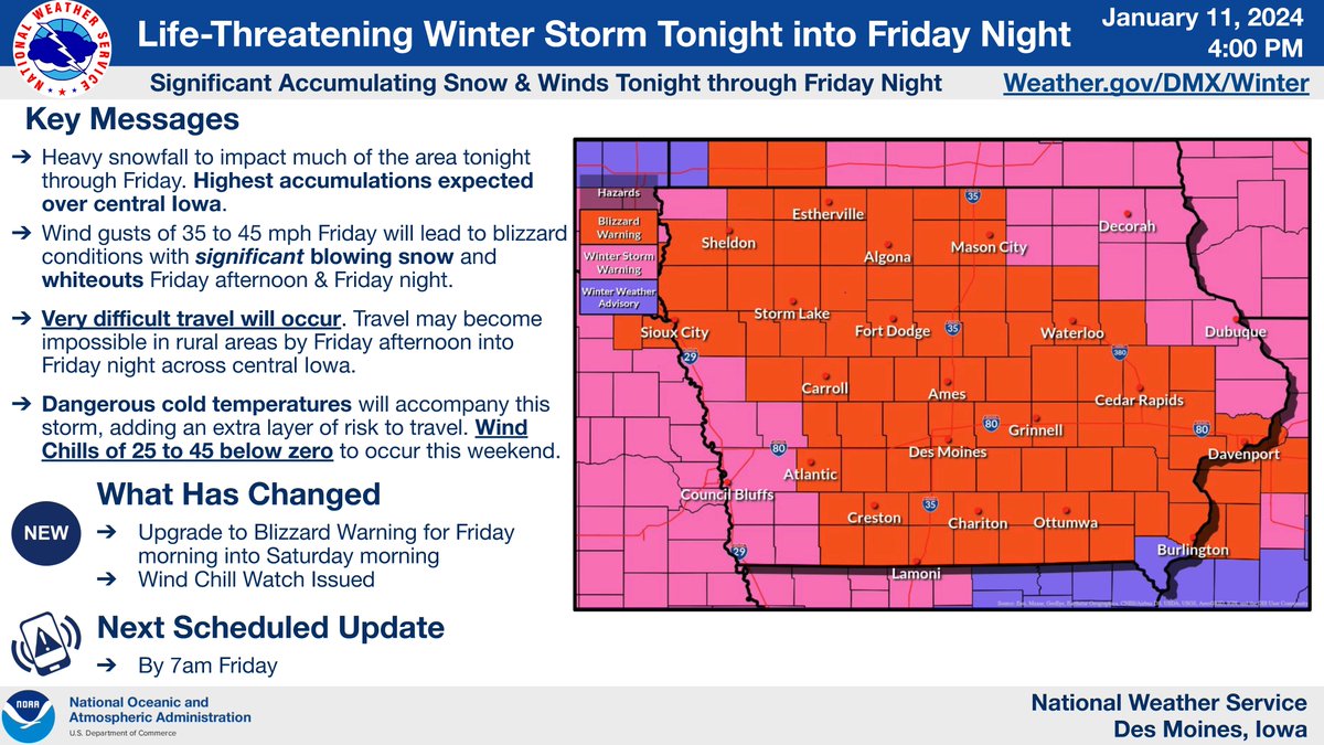 Iowa DOT tweet media