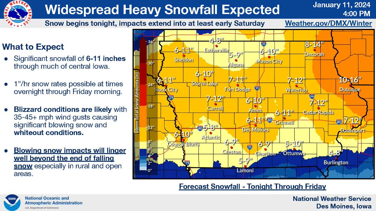 Iowa DOT tweet media