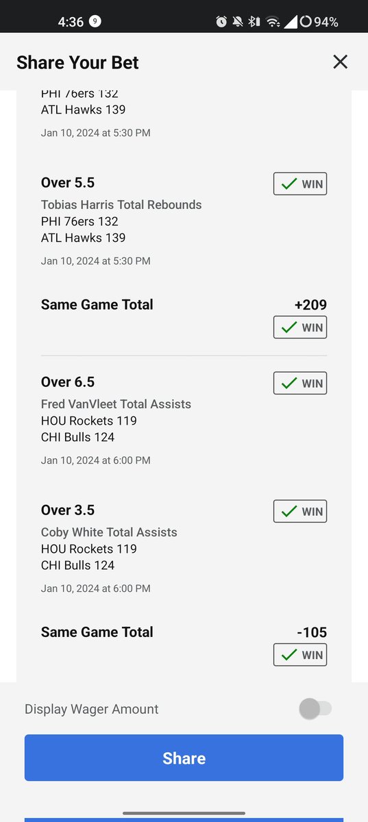 BeRealandBig's tweet photo. @CodyBrownBets Yo these were top notch!! 🤌🏾🤌🏾🔥🔥 Thank you for the data!! https://t.co/I5YukF2LWx