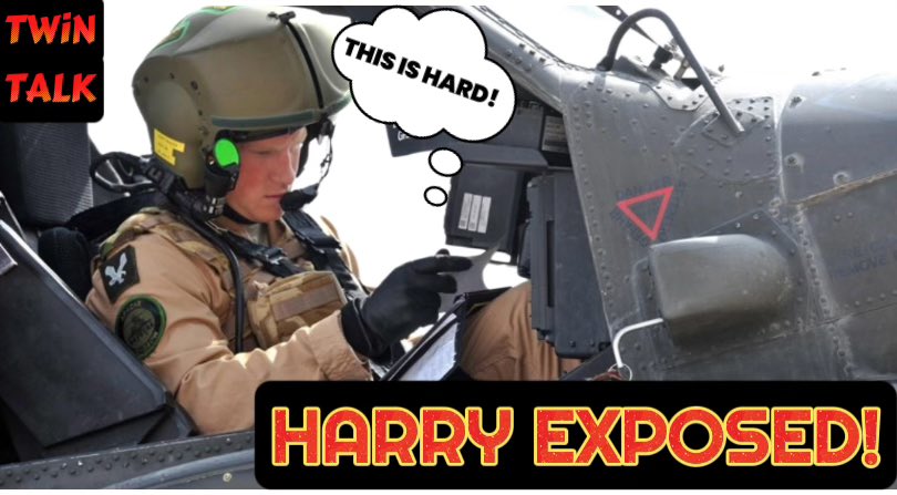 nancytsidley's tweet photo. 🚨NEW TWiN TALK🚨

Harry’s fake award backfires!! 

#HarryandMeghanAreGrifters #FlopGun #BunkerHarry #LegendofAviation #DumbPrinceAndHisStupidWife 

Click Link To Watch 👇👇👇

https://t.co/UwQHcUSkMm https://t.co/VofPhMXmGx