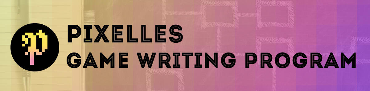 📣 Registration for Game Writing program opens on Jan 20th at 10AM EST!

This free, online program is tailored for people who are completely new to video game writing, with no previous experience. 

Spaces are limited: pixelles.ca