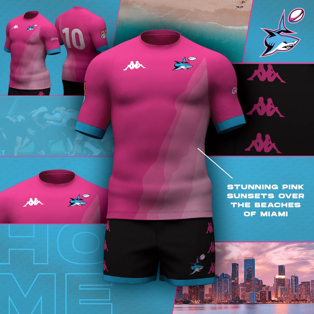 RnRRugby's tweet photo. The colours, the badge, the vibes, @Revsprop1 

No doubt about it, @miasharksrugby are my team now.

#WelcomeToTheSharkTank https://t.co/lQoatyRLGL