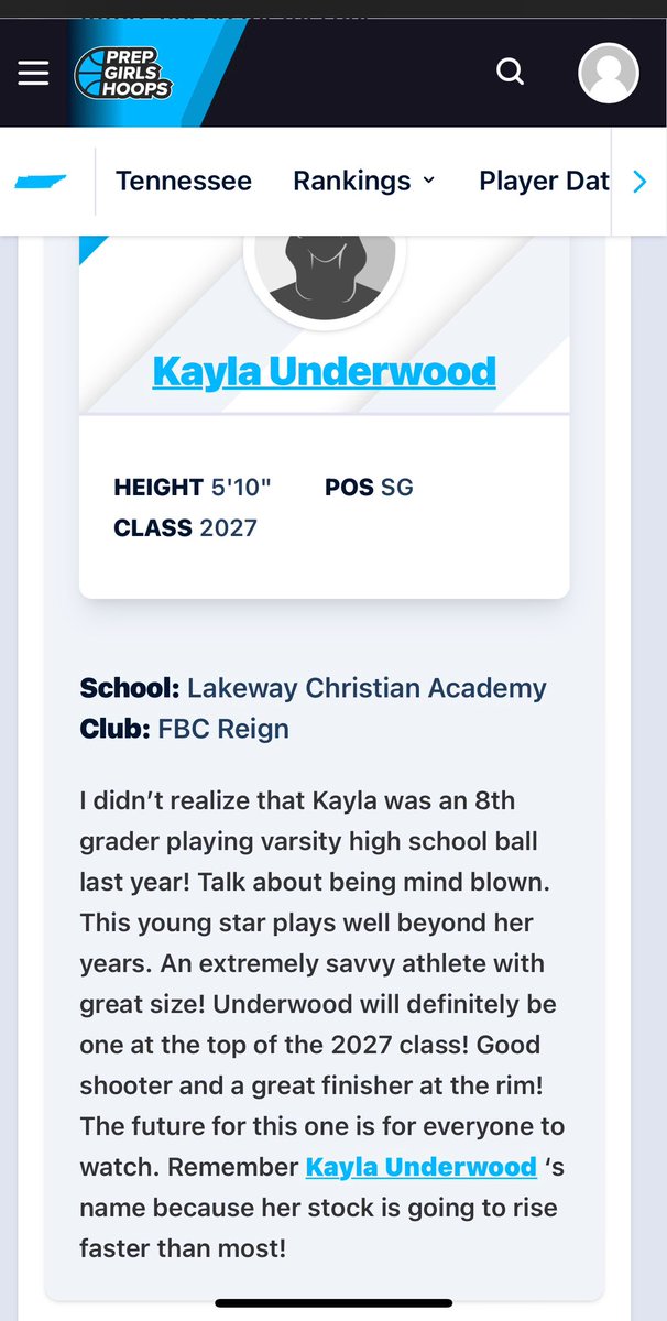 Thank you for the write up! <a href="/PGHCircuit/">Prep Girls Hoops Circuit 🏀</a> <a href="/PGHTennessee/">Prep Girls Hoops Tennessee</a> <a href="/LakewayLionsWBB/">LCA Women’s Hoops</a> <a href="/2027Fbcreign/">FBC Reign 2027 GUAA</a> <a href="/rfvann24/">Rachel Vann</a> <a href="/CoachVann35/">Justin Vann</a>